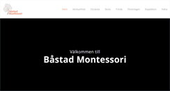 Desktop Screenshot of bastadmontessori.se